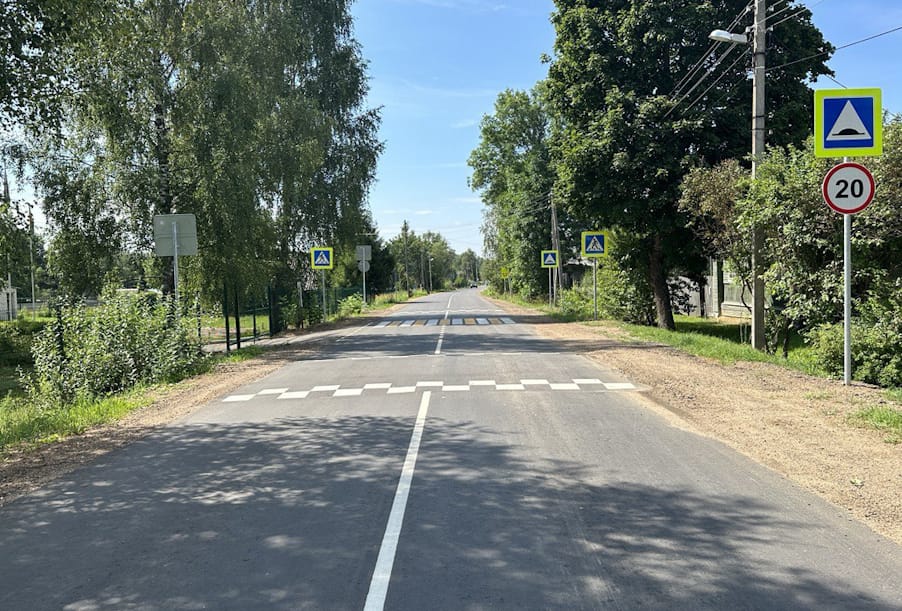 В Тверской области досрочно завершен ремонт дороги Лихославль – Барановка – Большое Плоское – Калашниково