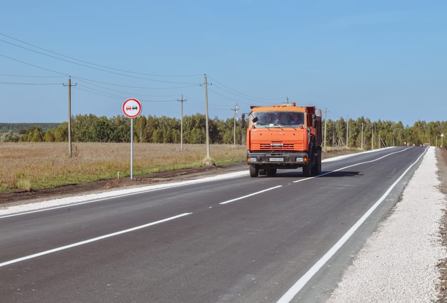 В Рязанской области капитально отремонтировали дорогу к селу Белоречье